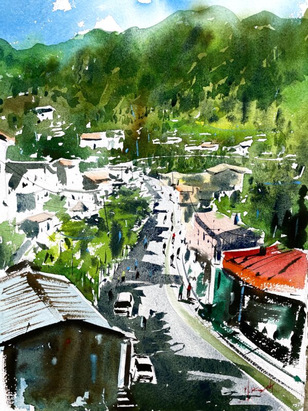 Morning in the Hills