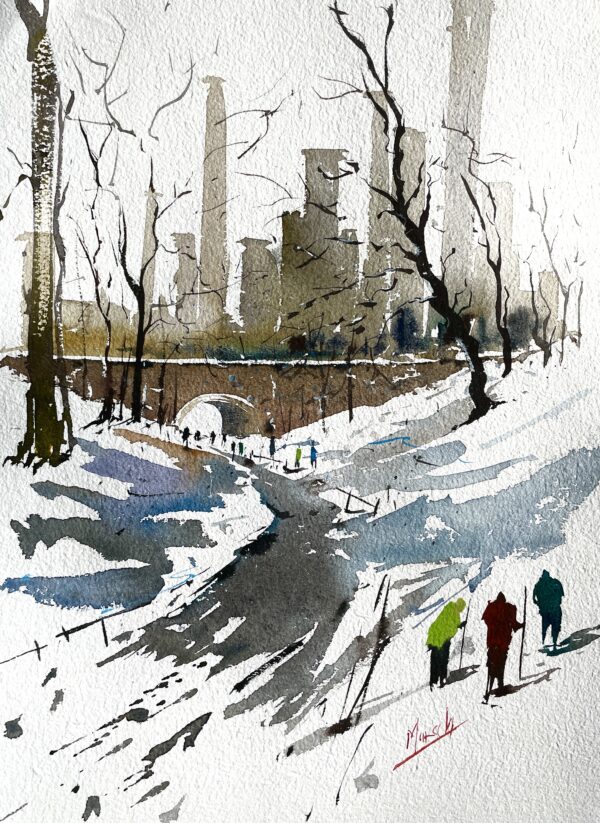 Footsteps in the Snow